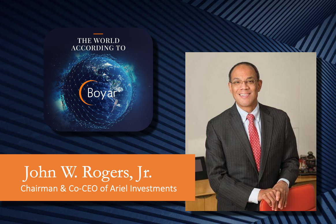John Rogers, Co-CEO of Ariel Investments on founding Ariel at the age